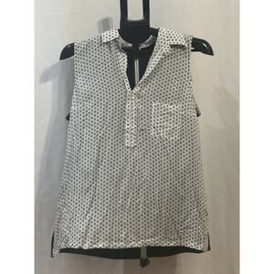 Thyme & Honey Sleeveless Blouse size XL